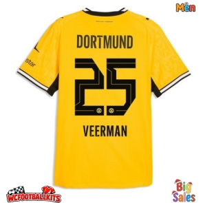 Borussia Dortmund Joey Veerman #25 Replica Home Stadium Shirt 2026-27 Short Sleeve
